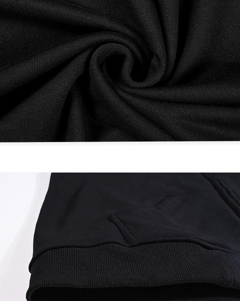 Chill Vibes Smiley Zip Hoodie -  streetwear - Chill Vibes Smiley Zip Hoodie for Comfort and Style - View 7