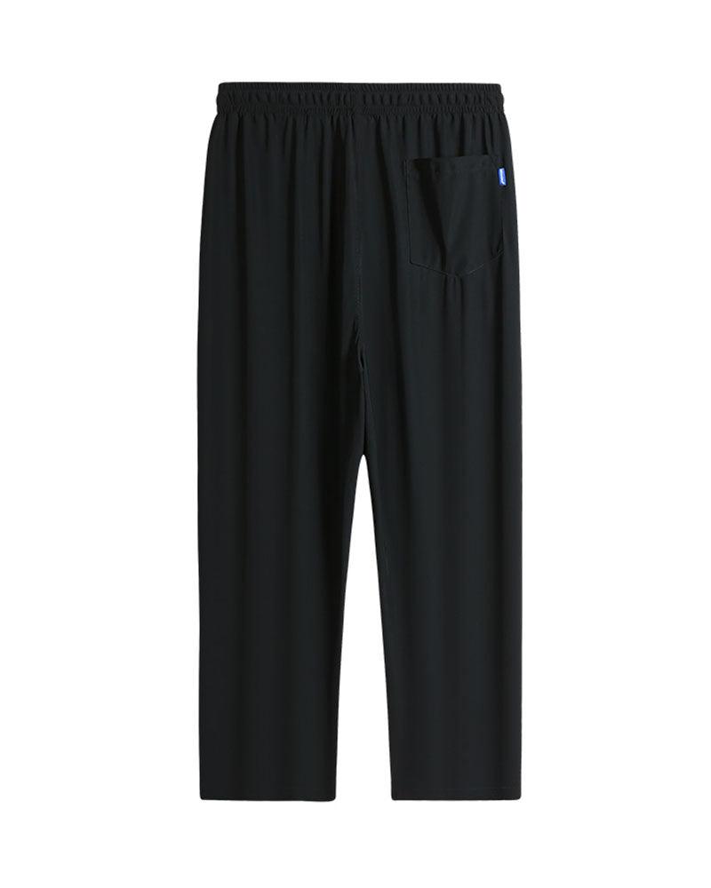 Chill Vibes Wide Leg Pants -  lightweight ice silk pants - Chill Vibes Wide Leg Pants for Summer Ease - View 6