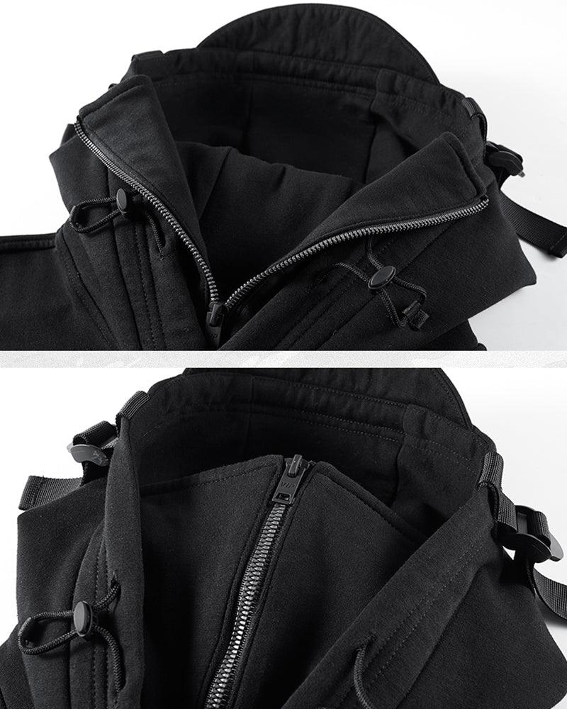 Cold Weather Tactical Mask Hoodie -  comfortable layering piece - Cold Weather Tactical Hoodie with Integrated Mask - View 6