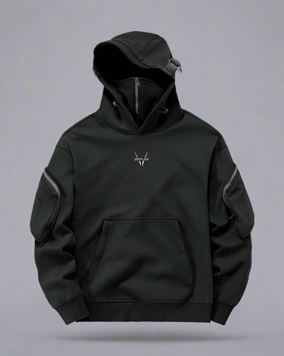 Cold Weather Tactical Mask Hoodie - tactical hoodie - Cold Weather Tactical Hoodie with Integrated Mask - Main view