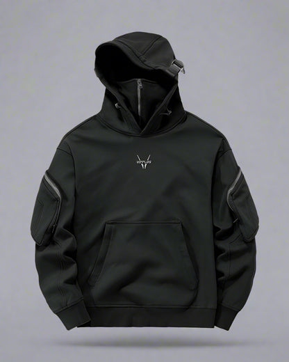 Cold Weather Tactical Mask Hoodie - tactical hoodie - Cold Weather Tactical Hoodie with Integrated Mask - Main view