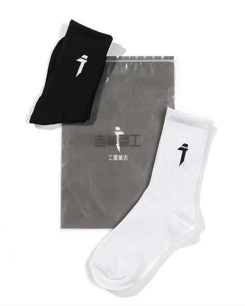 Urban Chinese Characters Tech Socks