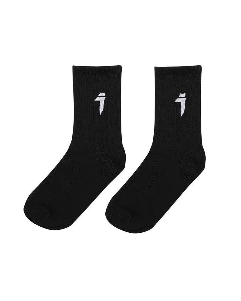 Urban Chinese Characters Tech Socks