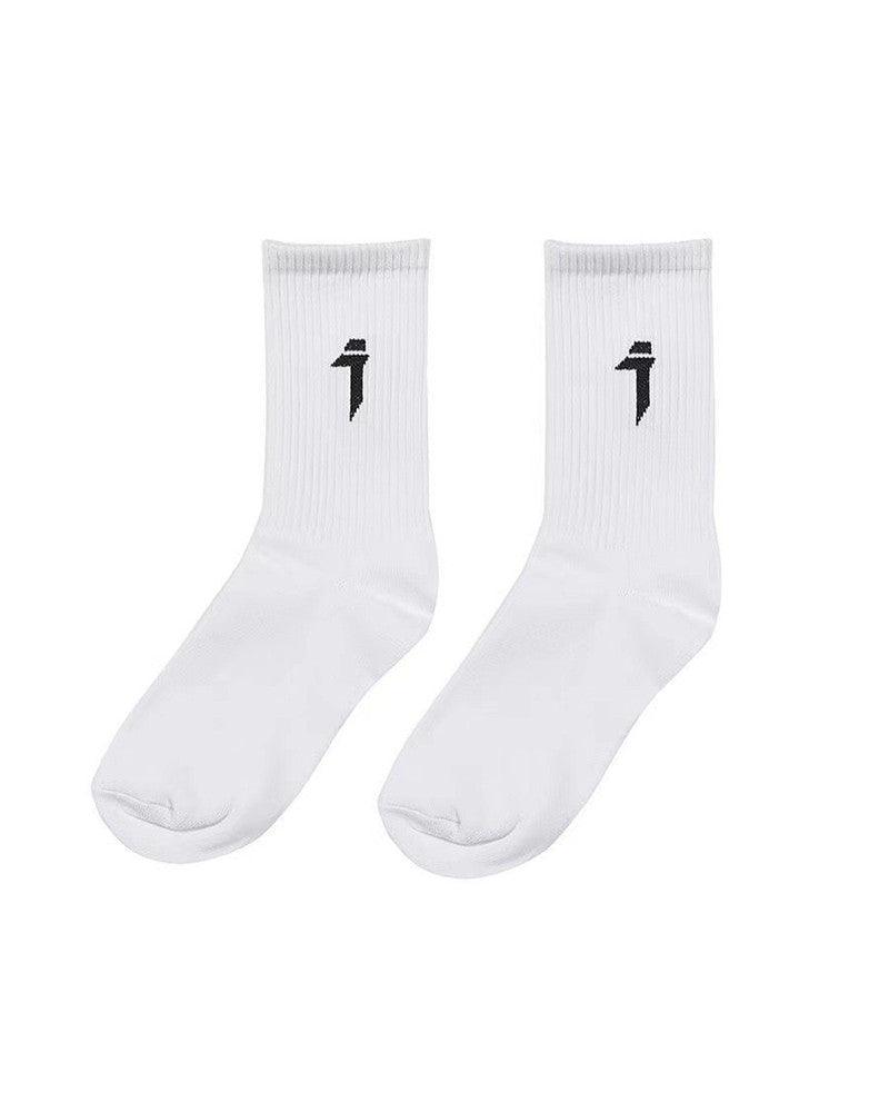 Urban Chinese Characters Tech Socks