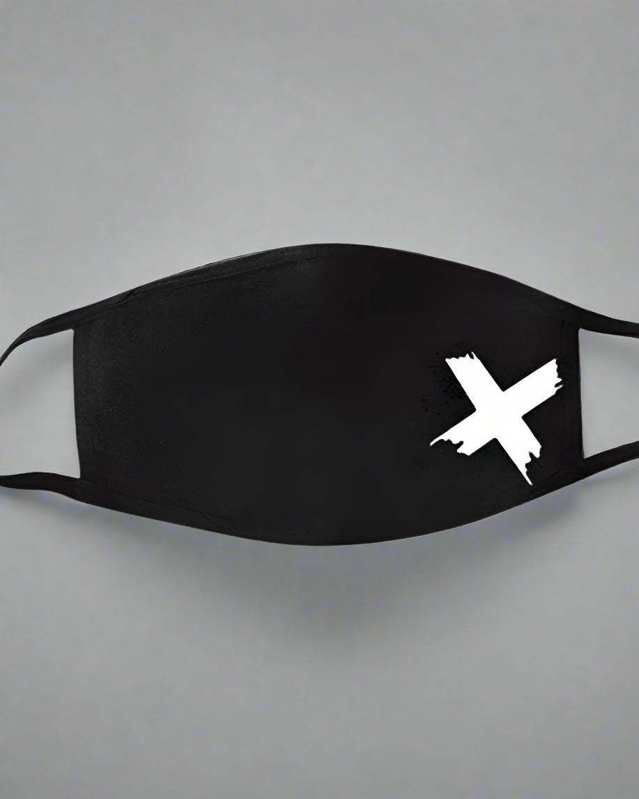 Comfortable Cotton Outdoor Mask - breathable cotton mask - Comfortable Cotton Outdoor Face Mask with Ear Loops - Main view