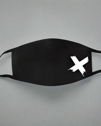 Comfortable Cotton Outdoor Mask - breathable cotton mask - Comfortable Cotton Outdoor Face Mask with Ear Loops - Main view