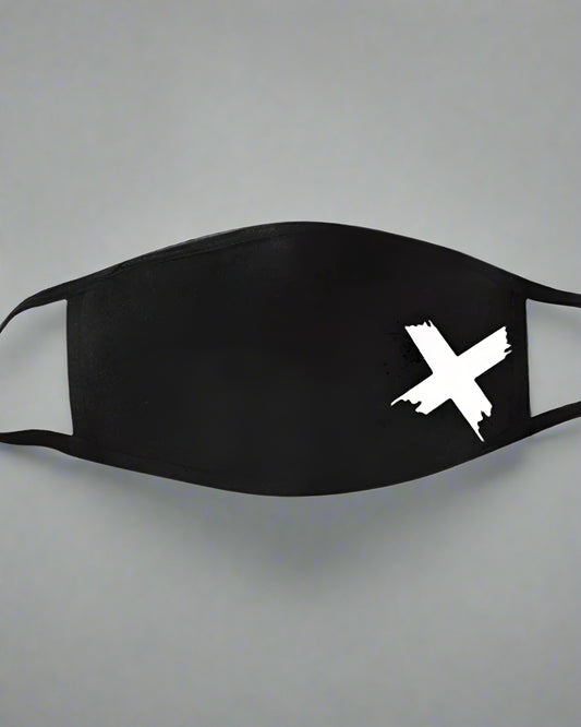 Comfortable Cotton Outdoor Mask - breathable cotton mask - Comfortable Cotton Outdoor Face Mask with Ear Loops - Main view