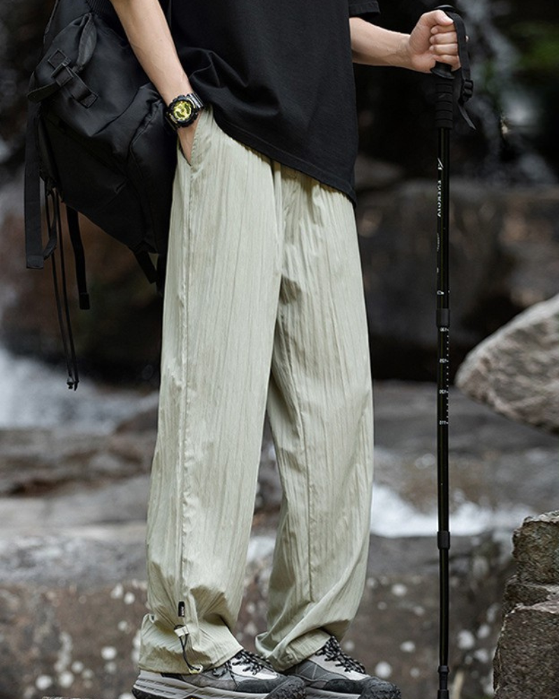 Cool Comfort Pleated Hiking Pants -  comfortable pants - Cool Comfort Pleated Hiking Pants for Outdoor Activities - View 3