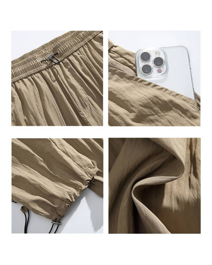 Cool Comfort Pleated Hiking Pants -  water-repellent outdoor pants - Cool Comfort Pleated Hiking Pants for Outdoor Activities - View 14
