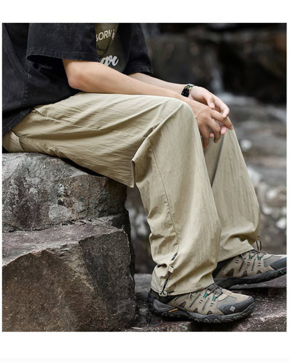 Cool Comfort Pleated Hiking Pants -  water-repellent outdoor pants - Cool Comfort Pleated Hiking Pants for Outdoor Activities - View 7