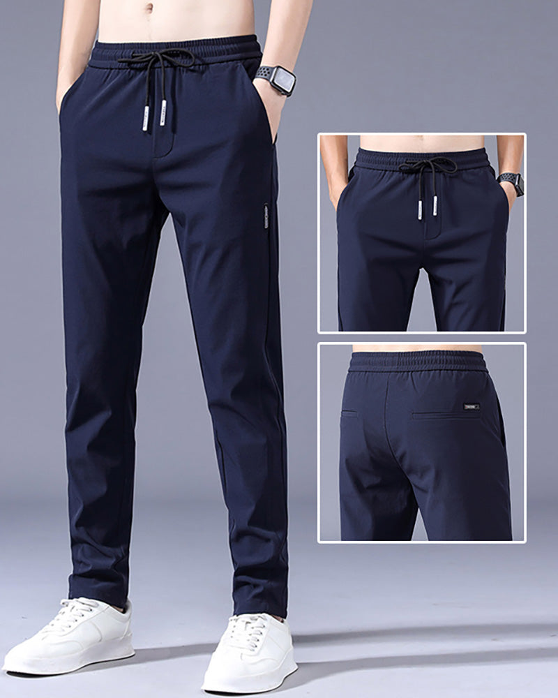 Cool Comfort Quick-Dry Pants -  ice silk pants - Cool Comfort Quick-Dry Summer Pants for Easy Wear - View 14