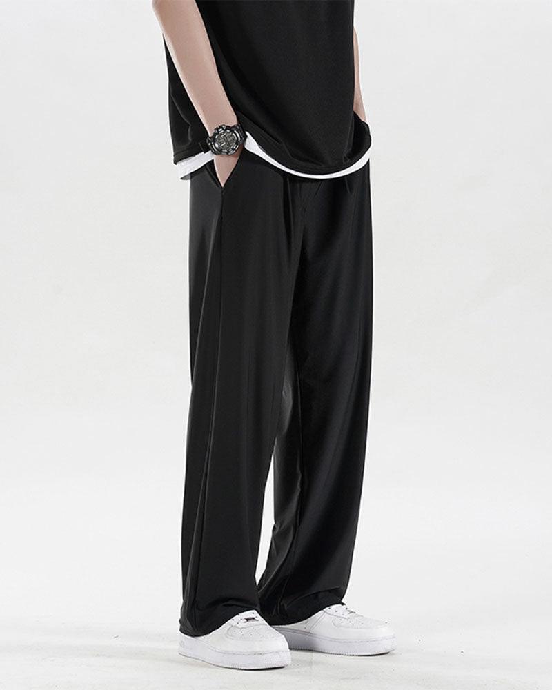Cool Comfort Wide Leg Pants -  black pants - Cool Comfort Wide Leg Pants for Effortless Summer Style - View 5