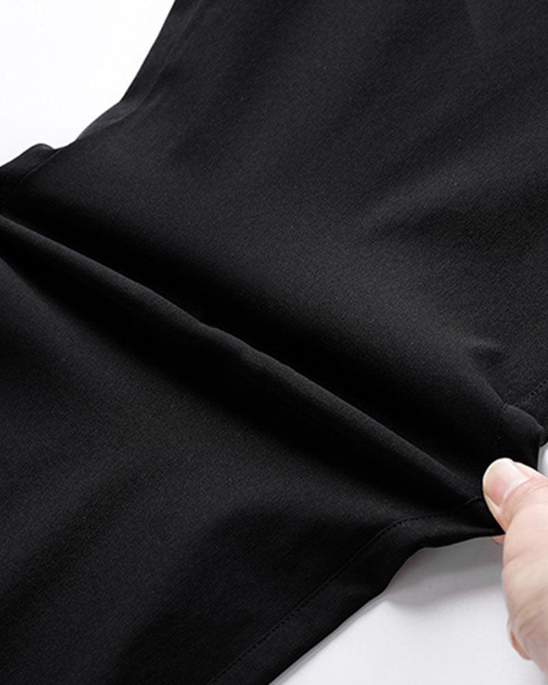 Cool Comfort Wide Leg Pants -  machine washable pants - Cool Comfort Wide Leg Pants for Effortless Summer Style - View 8