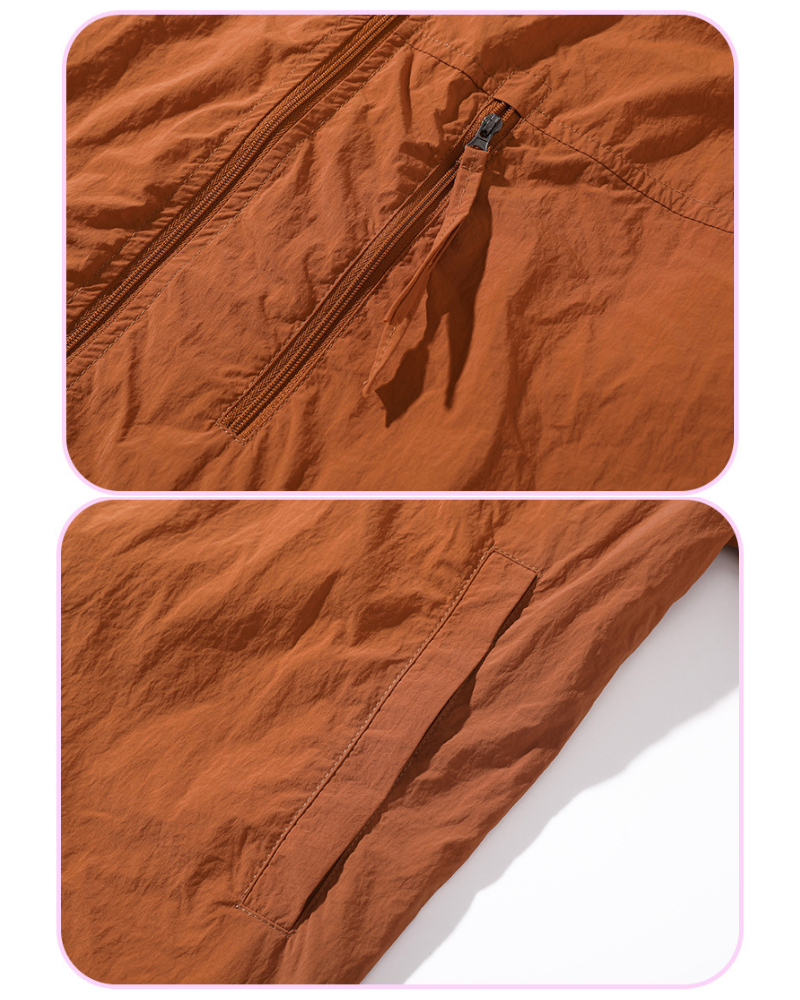 Cool Sun Protection Hiking Jacket -  lightweight - Lightweight UV Protection Hiking Jacket for Outdoor Adventures - View 21