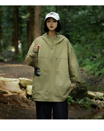 Cool Sun Protection Hiking Jacket -  moisture-wicking - Lightweight UV Protection Hiking Jacket for Outdoor Adventures - View 14