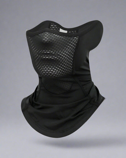 Cooling Reflective Mesh Face Mask -  lycra face mask - Breathable Cooling Reflective Mesh Face Mask for Comfort - View 4