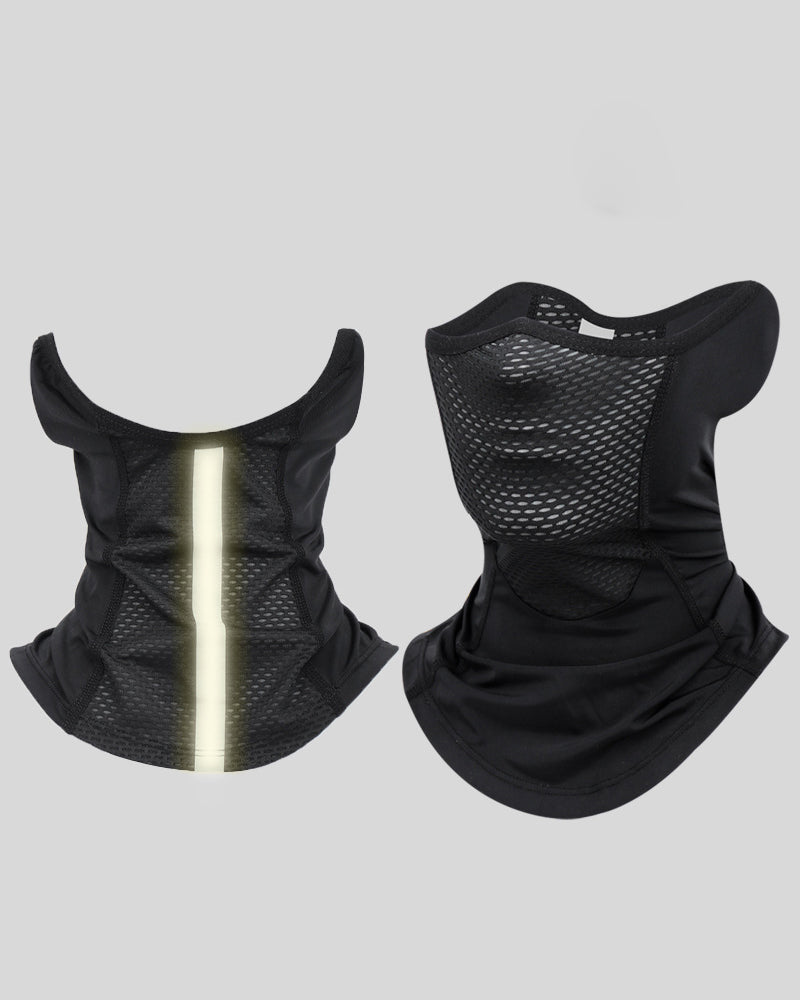 Cooling Reflective Mesh Face Mask -  nighttime travel safety - Breathable Cooling Reflective Mesh Face Mask for Comfort - View 5