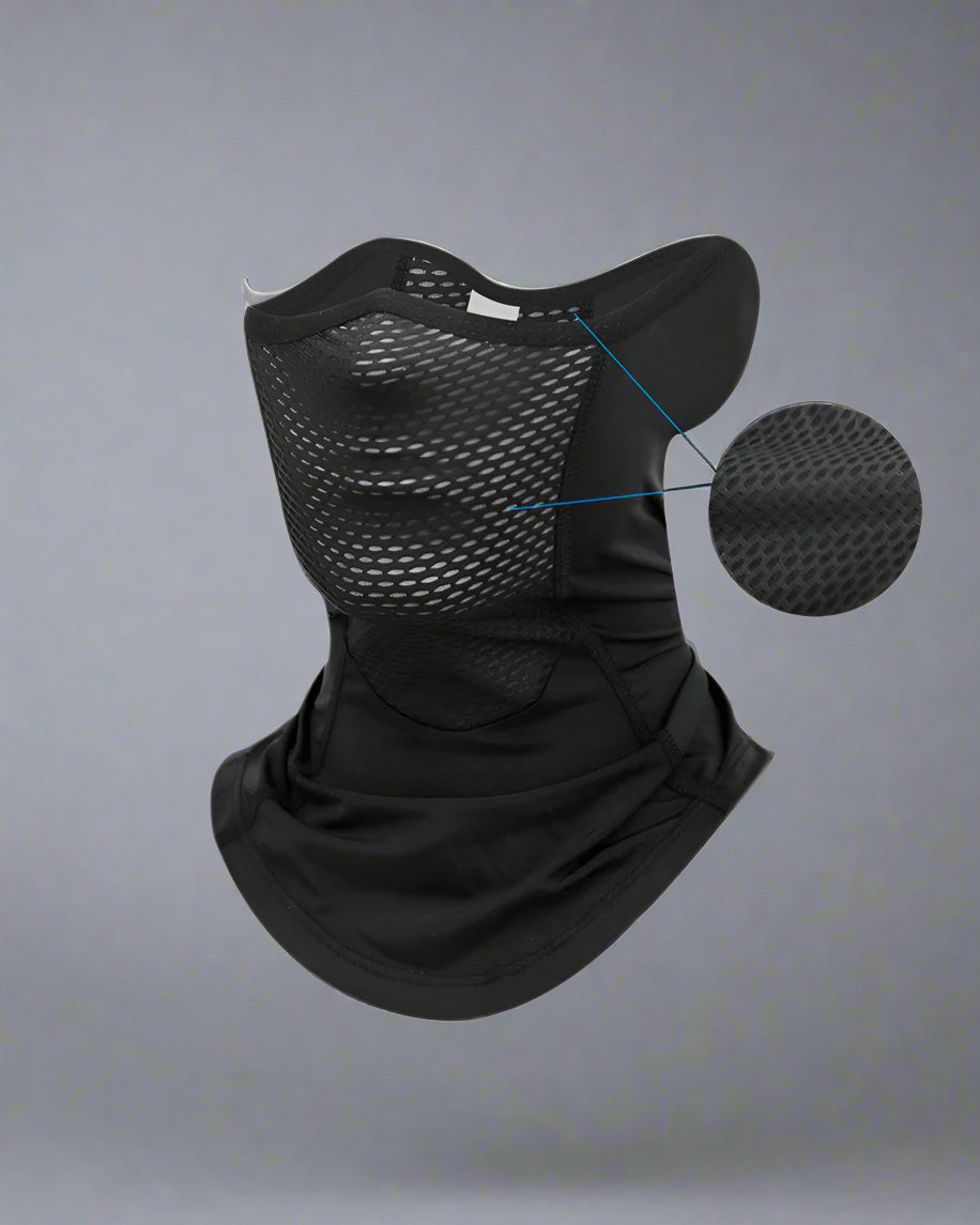 Cooling Reflective Mesh Face Mask -  outdoor mask - Breathable Cooling Reflective Mesh Face Mask for Comfort - View 6