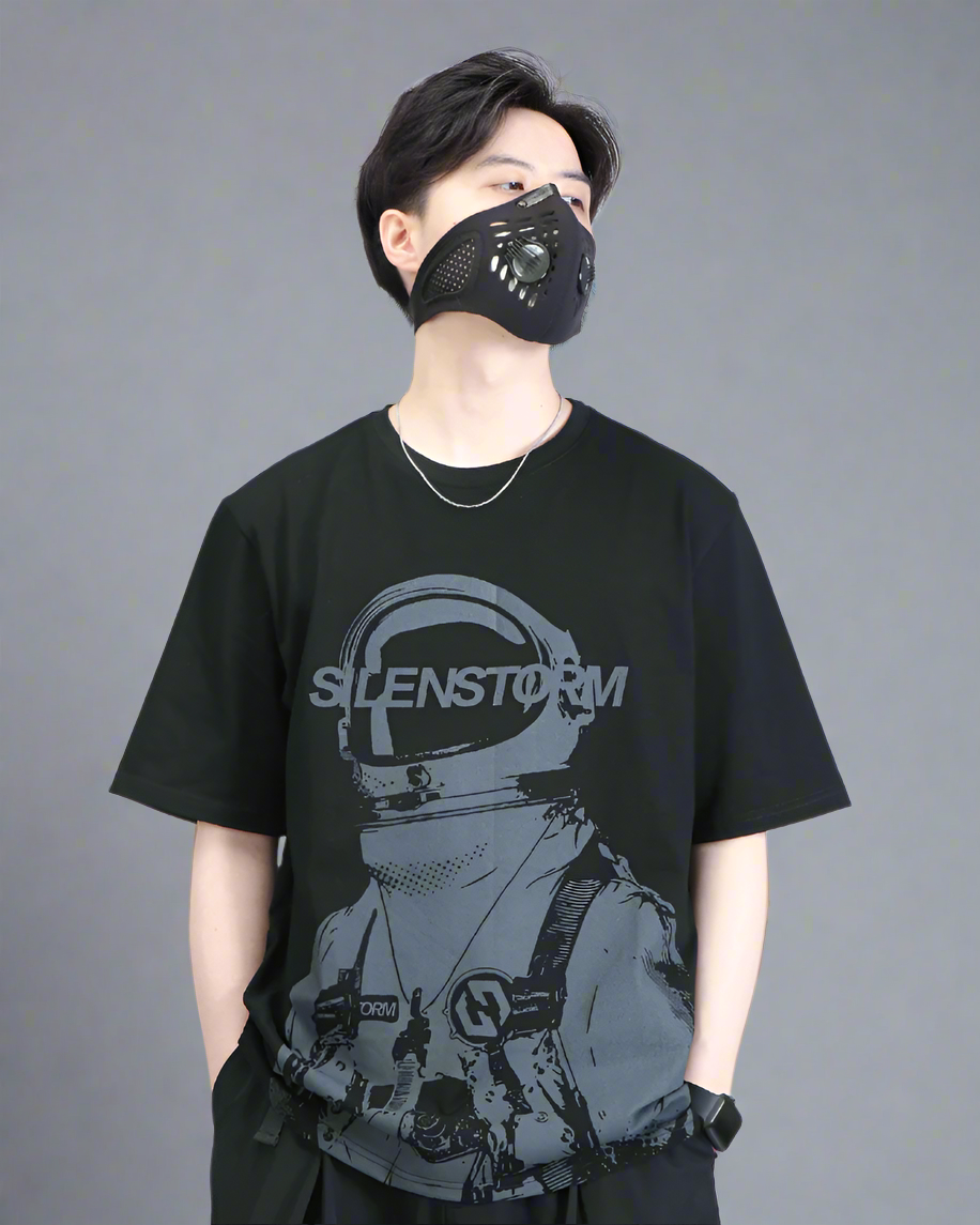 Cosmic Adventure Graphic Tee -  astronaut print - Cosmic Adventure Graphic Tee for Everyday Comfort - View 3