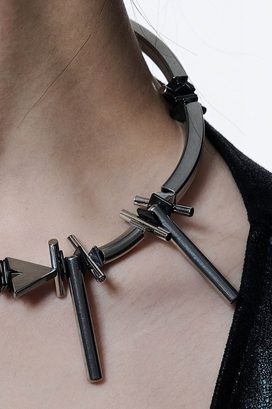 Cosmic Mech Pendant Necklace -  mech pendant - Cosmic Mech Pendant Necklace - Unique Industrial Design - View 6