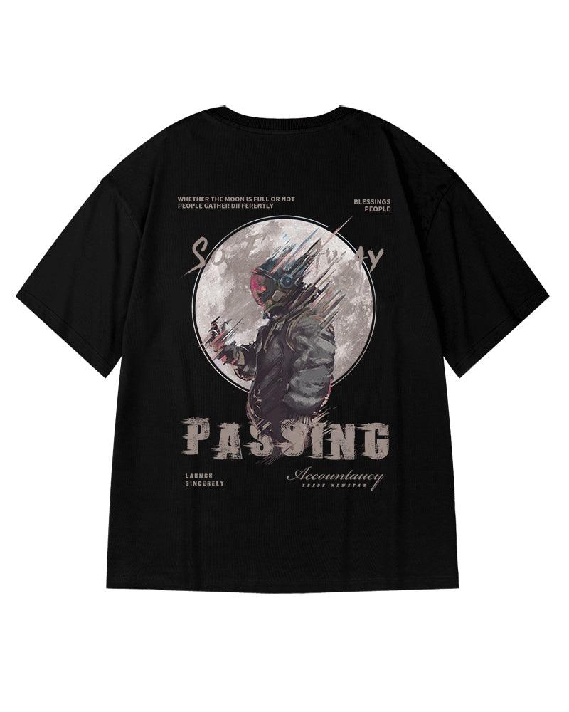 Cosmic Vibes Oversized Tee -  streetwear - Cosmic Vibes Oversized Tee for a Modern Look - View 6