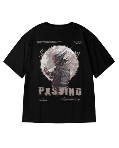 Cosmic Vibes Oversized Tee -  streetwear - Cosmic Vibes Oversized Tee for a Modern Look - View 6