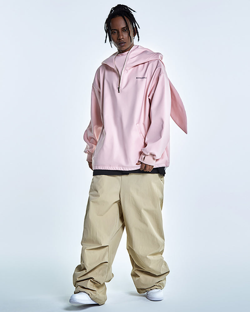 Cozy Bunny Ears Hoodie -  waterproof hoodie - Waterproof Insulated Hoodie with Bunny Ears for Winter - View 9