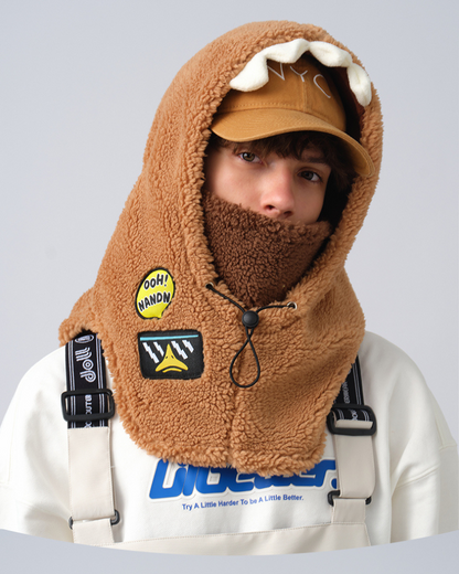 Cozy & Cute Unisex Ski Mask -  fluffy mask - Cozy Unisex Ski Mask for Comfort and Style - View 11
