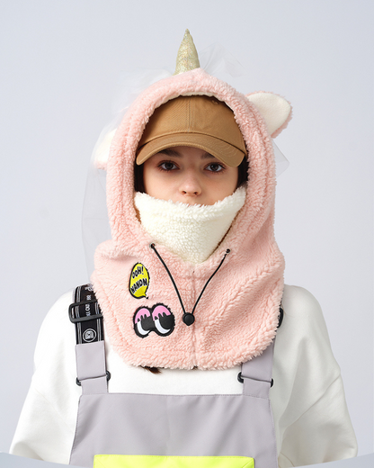 Cozy & Cute Unisex Ski Mask -  warm ski mask - Cozy Unisex Ski Mask for Comfort and Style - View 7