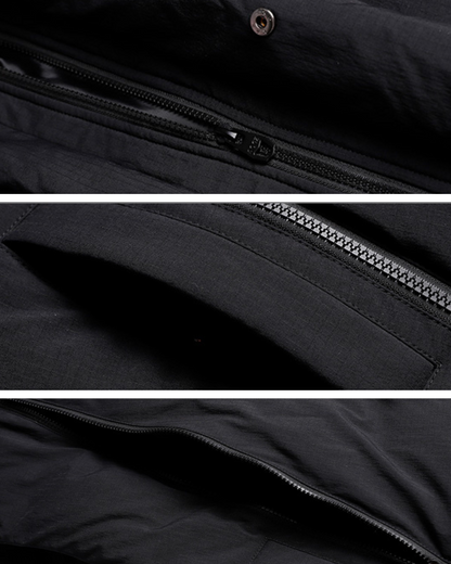 Cozy Double Zipper Cotton Vest -  breathable cotton vest - Stylish Double Zipper Cotton Vest for Winter Comfort - View 13