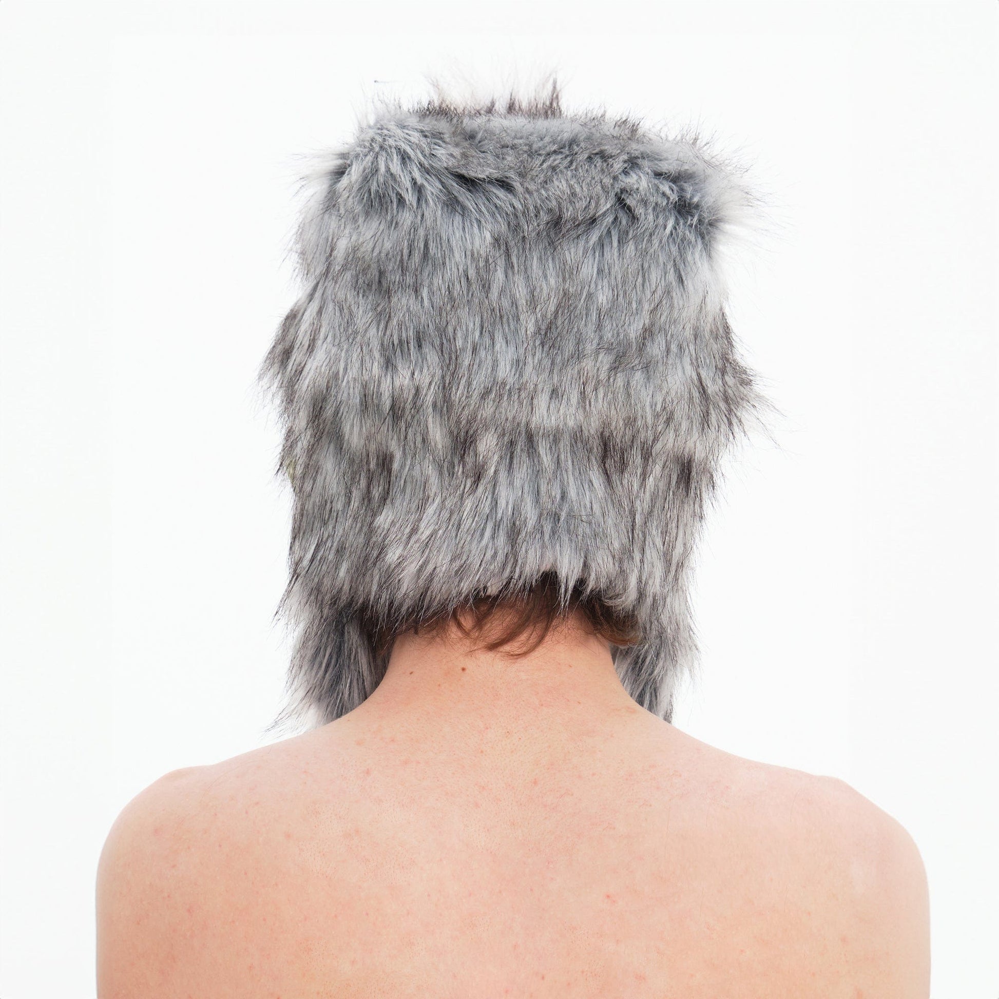 Cozy Fox Fur Trapper Hat - warm winter hat - Warm Faux Fox Fur Trapper Hat for Winter Style - View 2