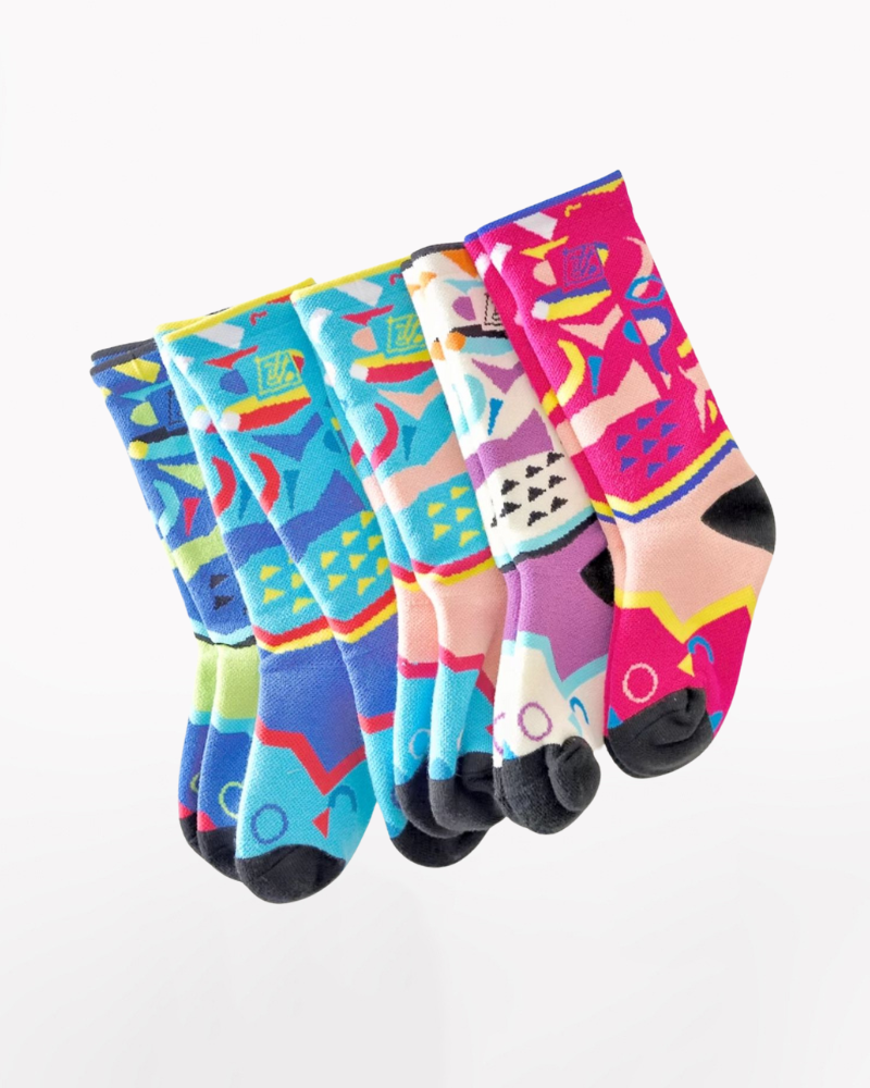 Cozy Kids' Long Ski Socks - New Arrivals - Comfortable Kids' Ski Socks for Winter Play - View 2