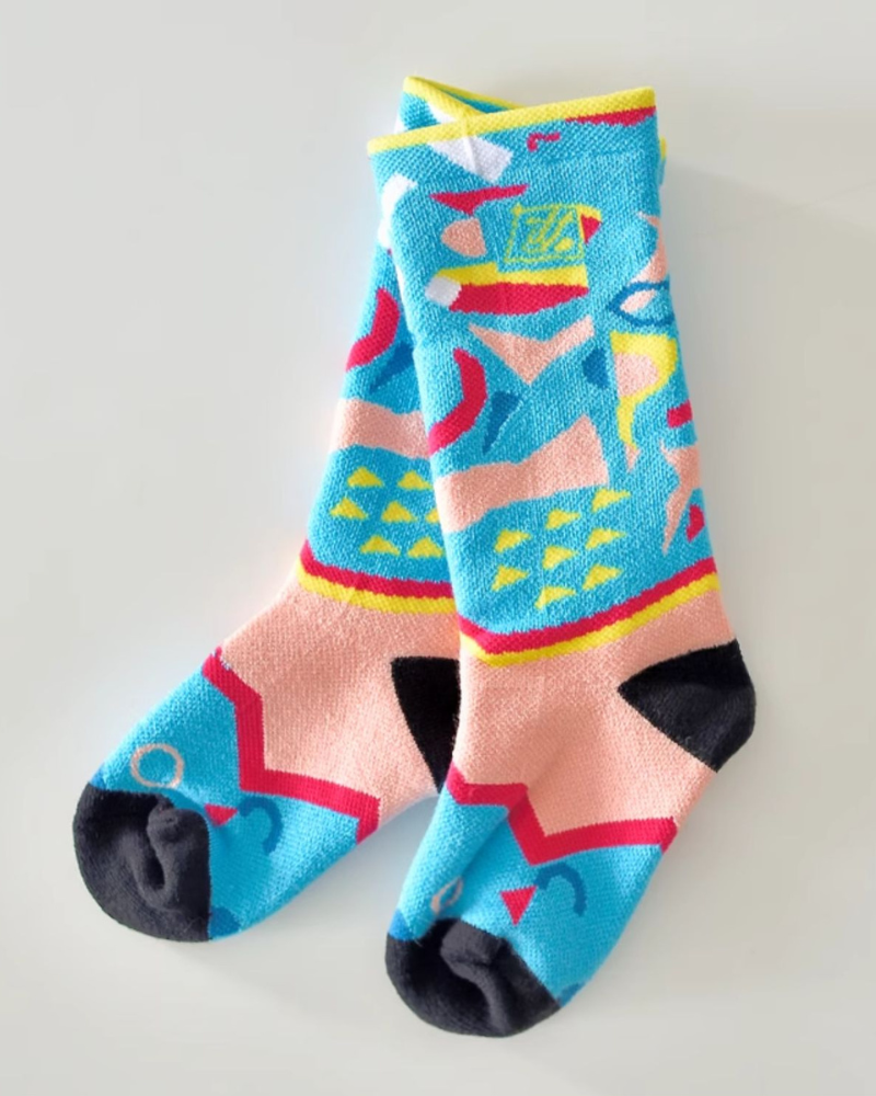 Cozy Kids' Long Ski Socks - warm ski socks - Comfortable Kids' Ski Socks for Winter Play - View 3