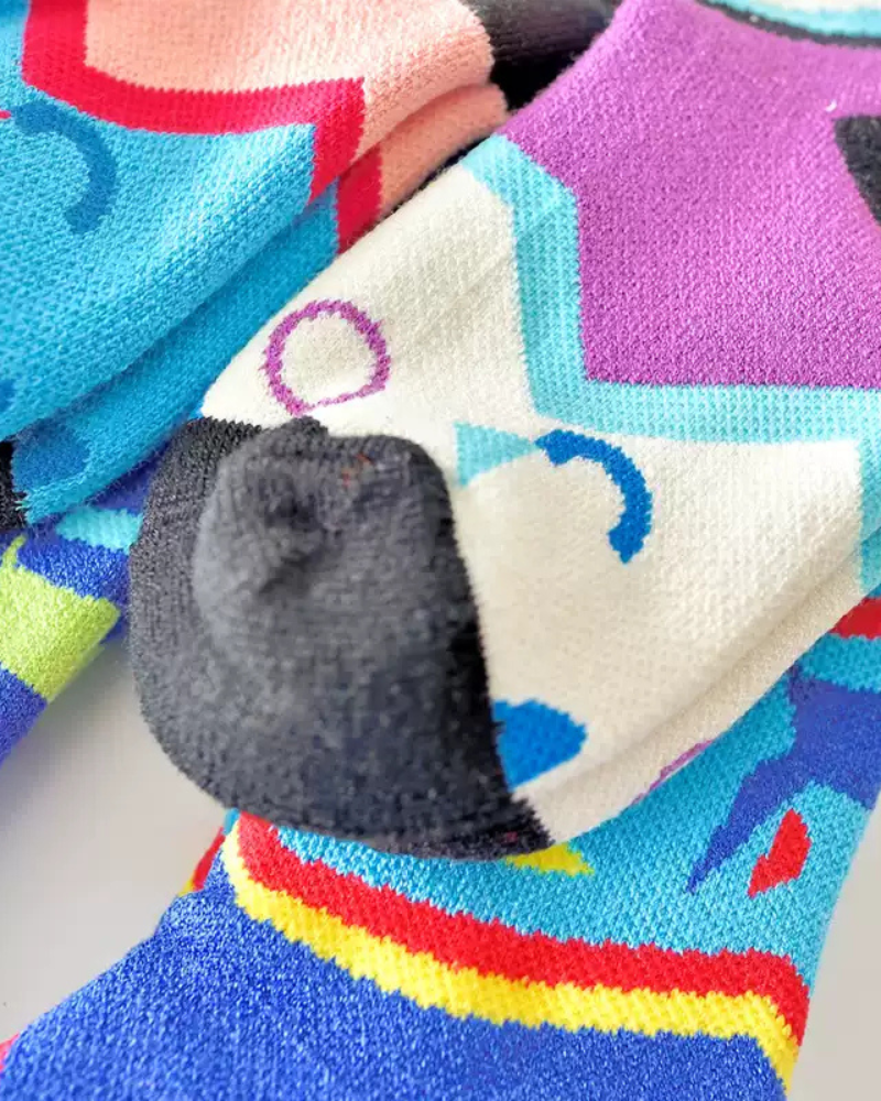 Cozy Kids' Long Ski Socks -  winter socks - Comfortable Kids' Ski Socks for Winter Play - View 9
