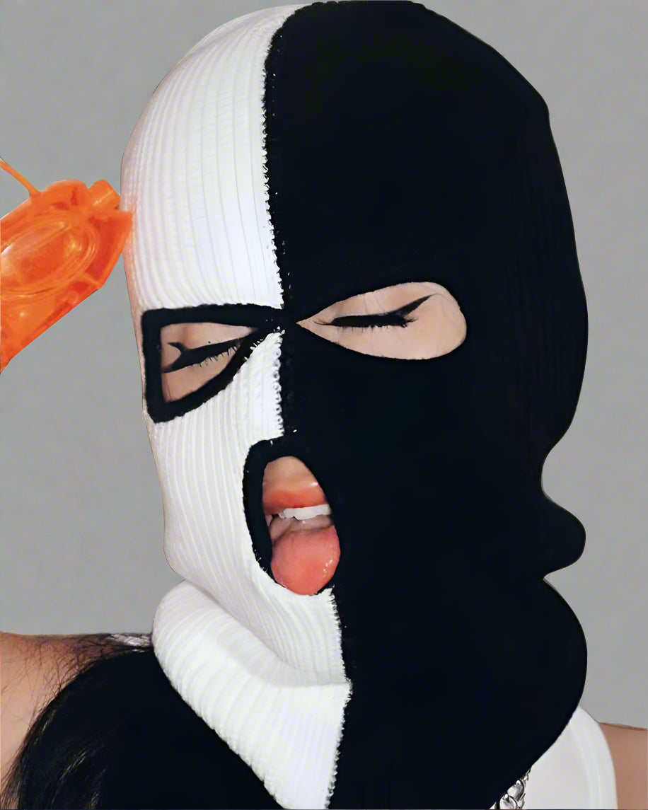 Cozy Knit Balaclava for Outdoors - balaclava - Cozy Knit Balaclava for Windproof Outdoor Protection - Main view