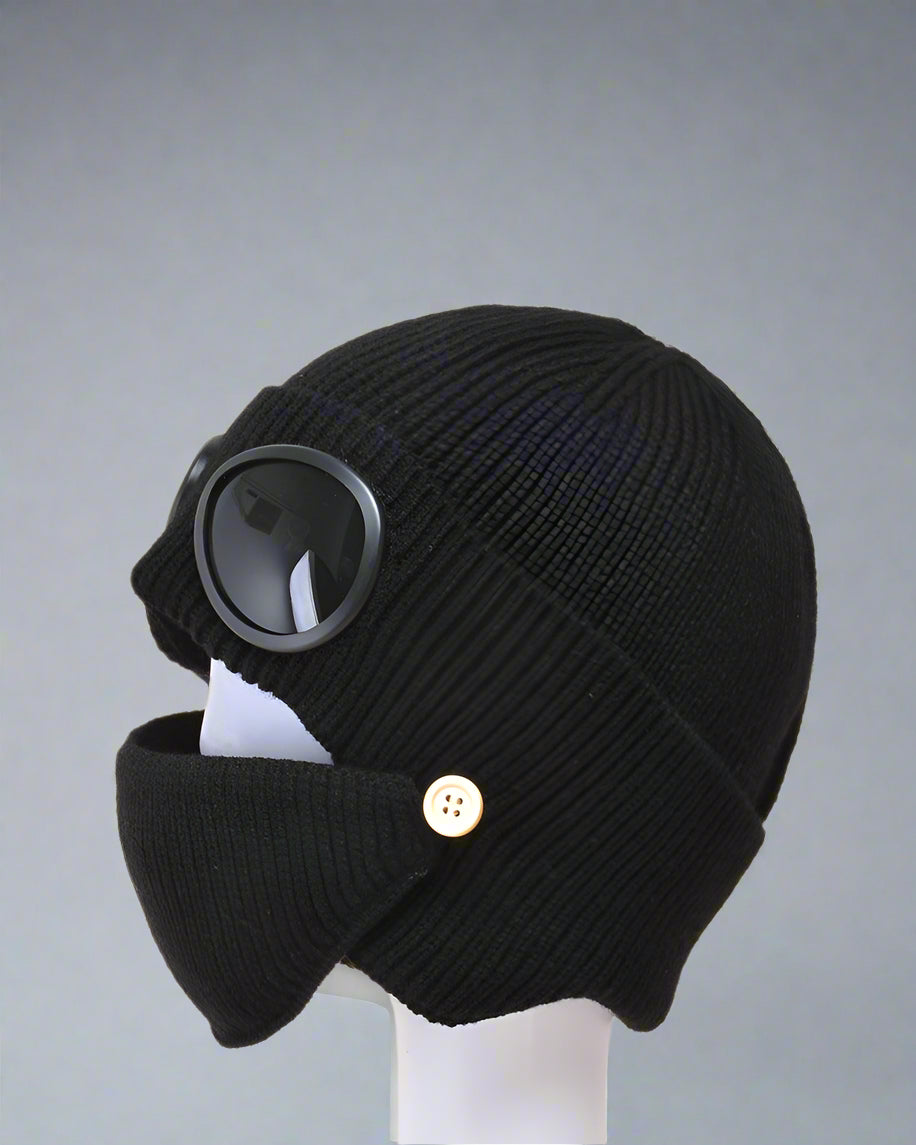 Cozy Knit Ski Mask & Beanie - ski mask - Versatile Cozy Knit Ski Mask and Beanie for Winter - Main view