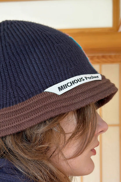 Cozy Knitted Edelweiss Bucket Hat - fisherman-style bucket hat - Comfortable Knitted Bucket Hat for All Seasons - View 9
