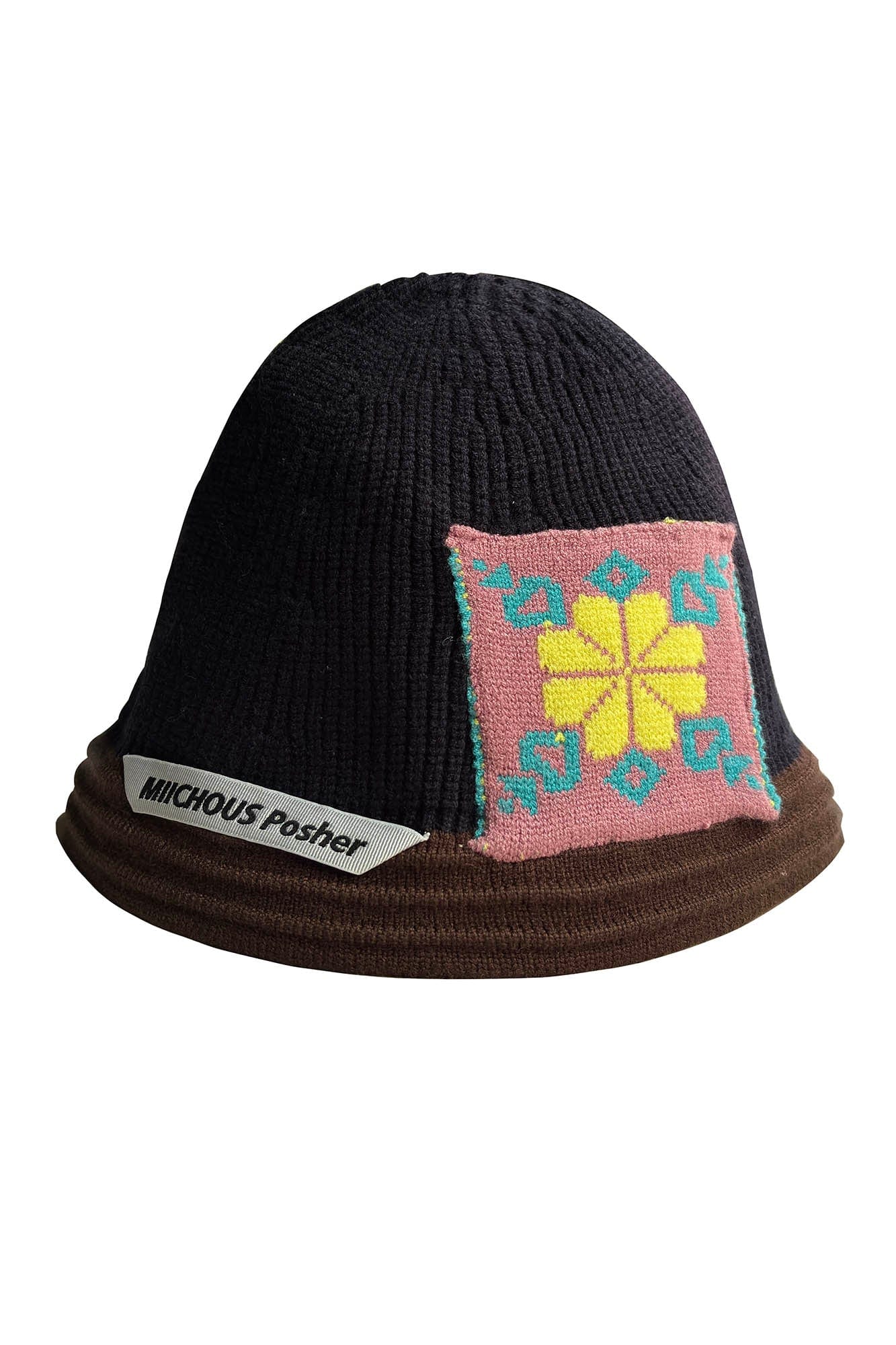 Cozy Knitted Edelweiss Bucket Hat - New Arrivals - Comfortable Knitted Bucket Hat for All Seasons - View 10