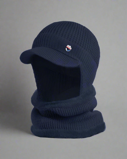 Cozy Knitted Ski Mask Hat -  outdoor wear - Stylish Cozy Knitted Ski Mask Hat for Cold Weather - View 5