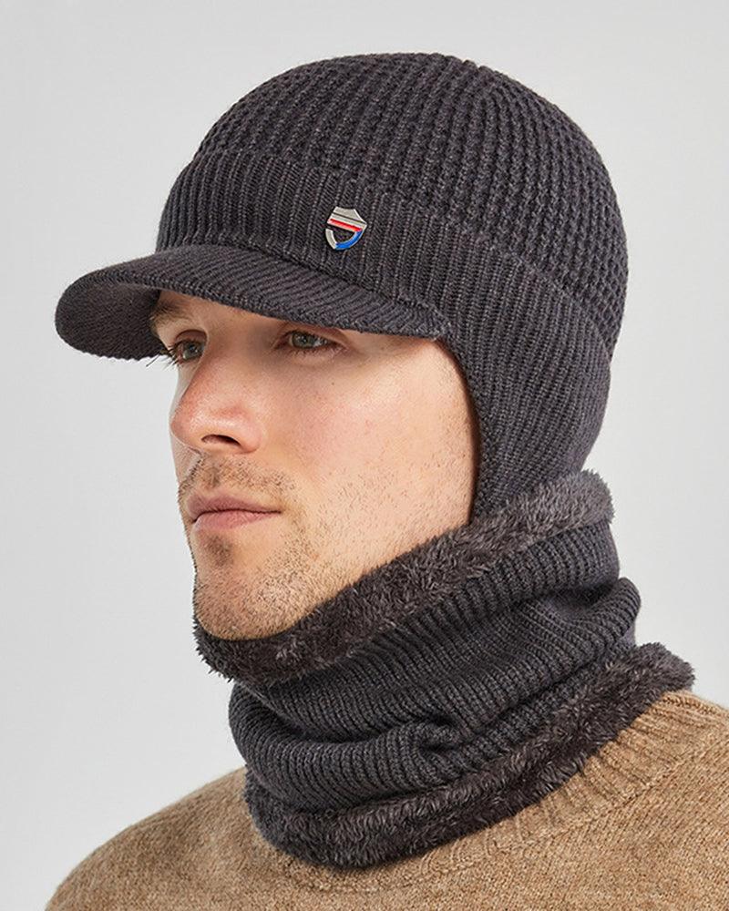 Cozy Knitted Ski Mask Hat -  techwear ski gear - Stylish Cozy Knitted Ski Mask Hat for Cold Weather - View 7