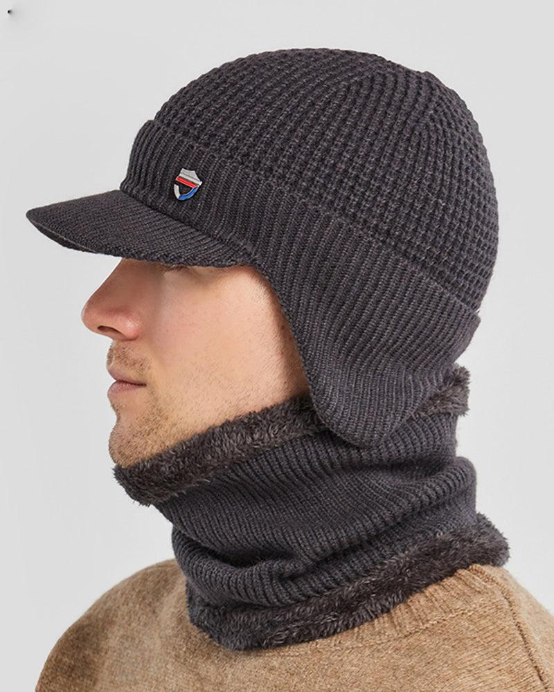 Cozy Knitted Ski Mask Hat -  winter gear - Stylish Cozy Knitted Ski Mask Hat for Cold Weather - View 9