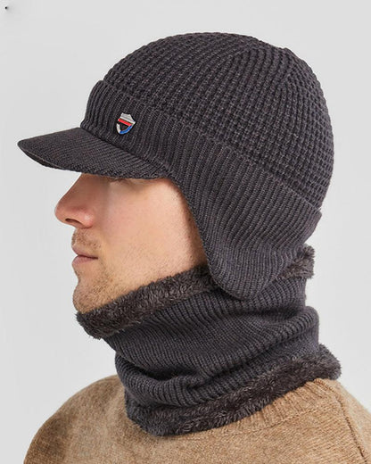 Cozy Knitted Ski Mask Hat -  winter gear - Stylish Cozy Knitted Ski Mask Hat for Cold Weather - View 9