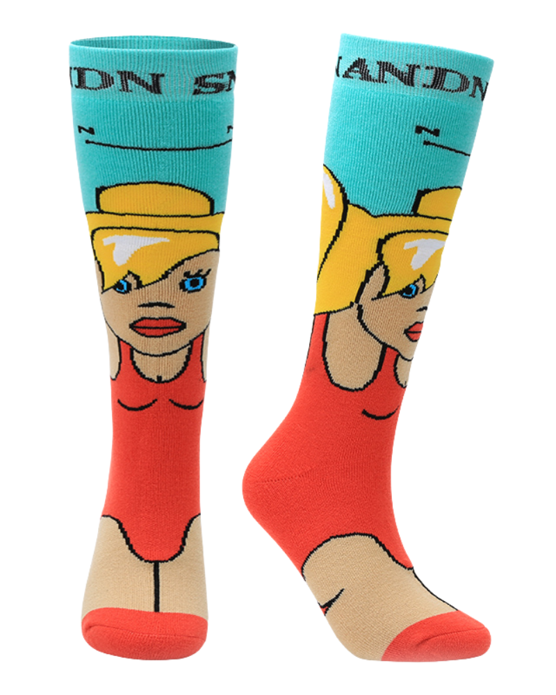Cozy Long Cotton Ski Socks -  cotton socks - Comfortable Long Cotton Ski Socks for All Activities - View 12