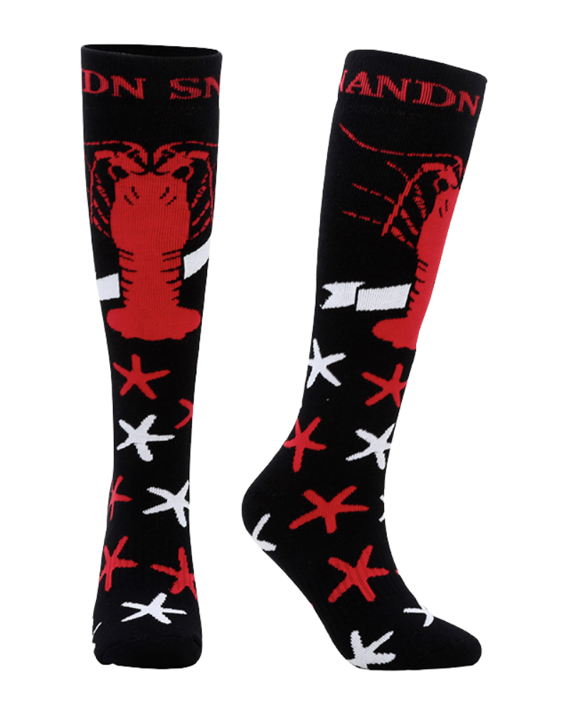 Cozy Long Cotton Ski Socks -  cotton socks - Comfortable Long Cotton Ski Socks for All Activities - View 5