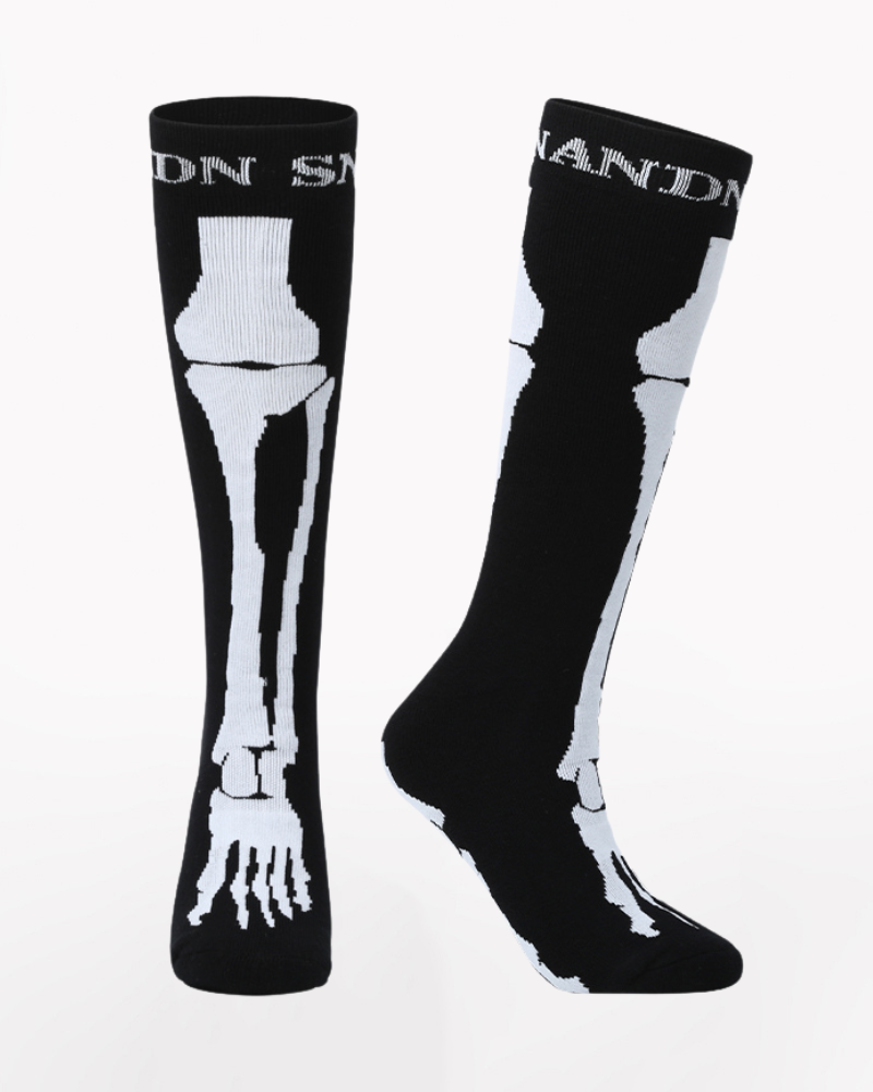 Cozy Long Cotton Ski Socks - durable sports socks - Comfortable Long Cotton Ski Socks for All Activities - Main view