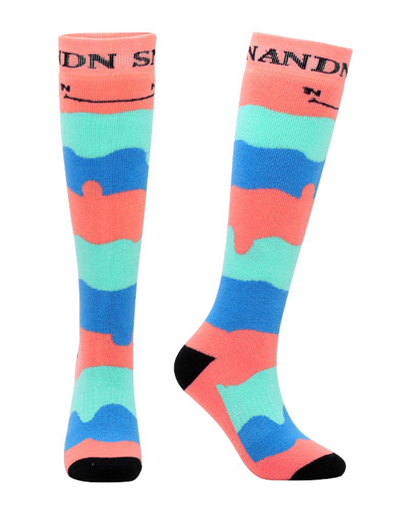 Cozy Long Cotton Ski Socks - durable sports socks - Comfortable Long Cotton Ski Socks for All Activities - View 8