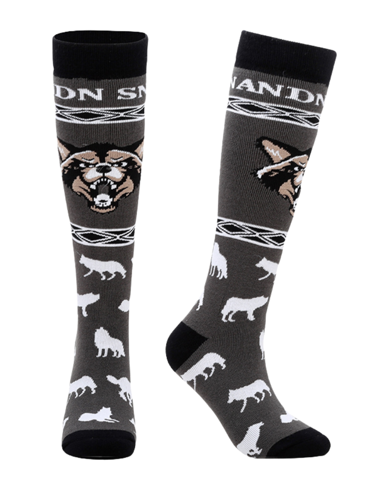 Cozy Long Cotton Ski Socks - New Arrivals - Comfortable Long Cotton Ski Socks for All Activities - View 2