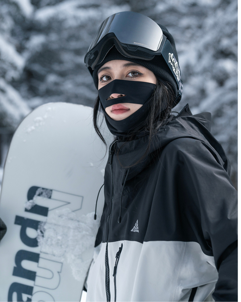 Cozy Unisex Ski Face Mask -  face mask - Warm Fleece-Lined Ski Face Mask for Outdoor Adventures - View 4