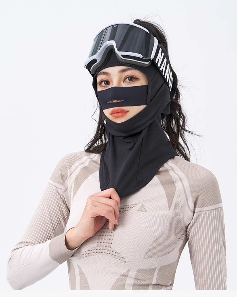 Cozy Unisex Ski Face Mask -  outdoor sports mask - Warm Fleece-Lined Ski Face Mask for Outdoor Adventures - View 7