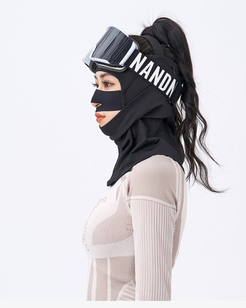Cozy Unisex Ski Face Mask - warm face mask - Warm Fleece-Lined Ski Face Mask for Outdoor Adventures - View 10